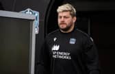Warriors Oli Kebble during a Glasgow training session at Scotstoun. (Photo by Ross MacDonald / SNS Group)