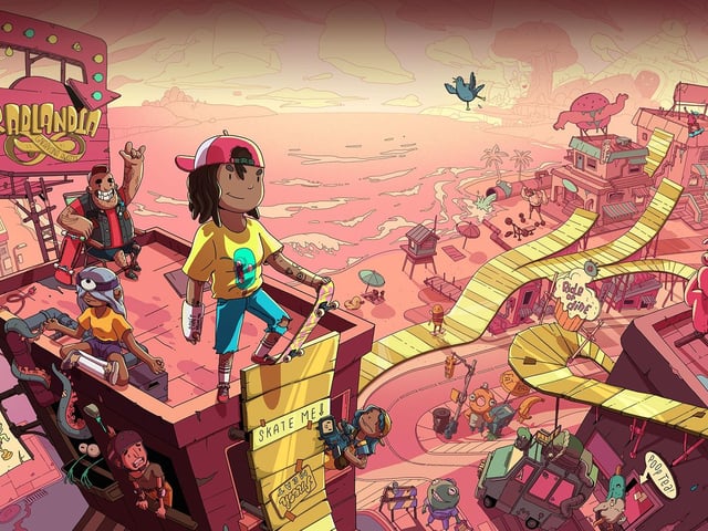OlliOlli World is a skateboarding action-platformer set in the vivid and vibrant world of Radlandia. It has a Metacritic score of 85%, and while it only takes 5.5 hours to get to the end, you can explore for a far more impressive 31.5 hours.
