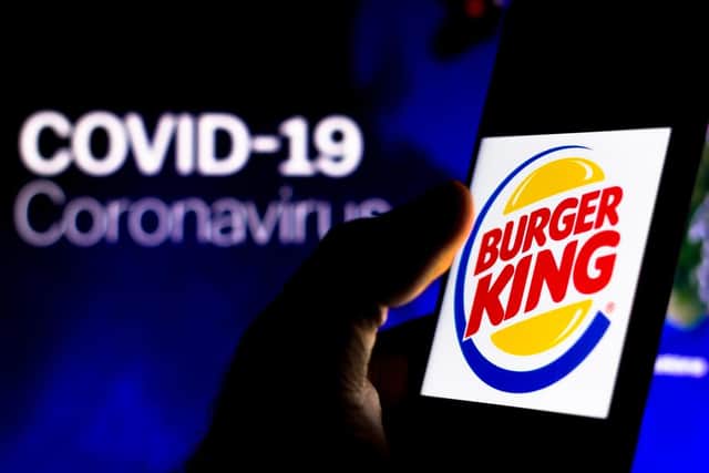 Burger King is reopening eight stores in the UK from tomorrow.