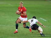 Duhan van der Merwe in action for the Sharks. (Photo by David Rogers/Getty Images)