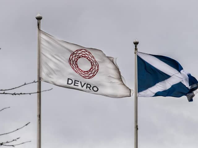Moodiesburn-based Devro is a major supplier of sausage skins and edible collagen food casings. Picture: John Devlin