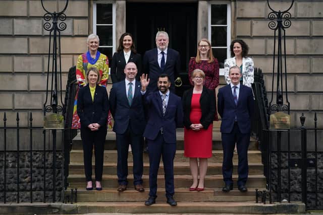 With his party badly split, Mr Yousaf has assembled a Cabinet consisting entirely of MSPs who backed him during his leadership contest