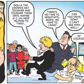 Dominic Cummings' ill-fated trip to Barnard Castle is lampooned in the special edition of the Beano.