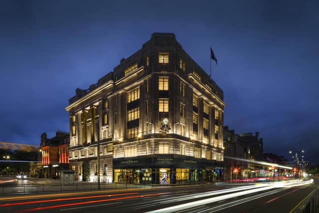 Johnnie Walker runs a whisky attraction on Princes Street, which opened its doors to th public in September 2021.