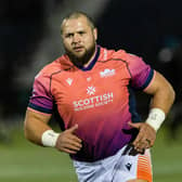 Pierre Schoeman is one of 12 full internationals in the Edinburgh Rugby starting XV to play the Sharks in Durban in the Challenge Cup quarter-finals.  (Photo by Craig Williamson / SNS Group)