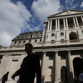 The Bank of England, above, has voted to increase the base interest rate from 3.5 per cent to 4 per cent.