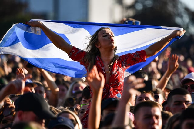 Festival organisers are hoping to scenes like this one, at the TRNSMT festival, return to Scotland this year.