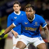 Rangers striker Alfredo Morelos was left out of the Colombia squad in last week's defeat to Peru. (Photo by Ross Parker / SNS Group)