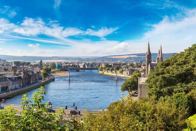 Inverness has seen searches rise by 167 per cent