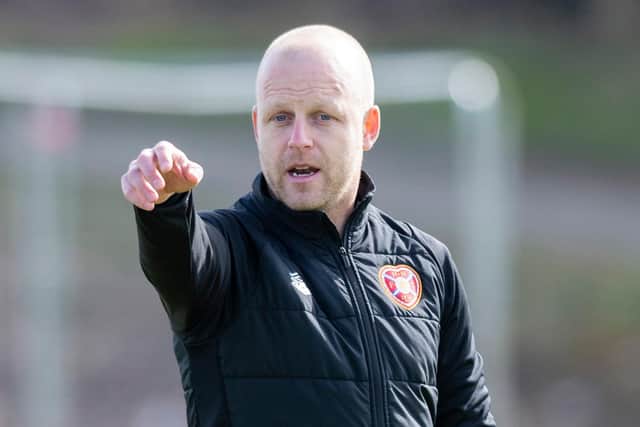 Steven Naismith is preparing his Hearts team for Saturday's match against Ross County.