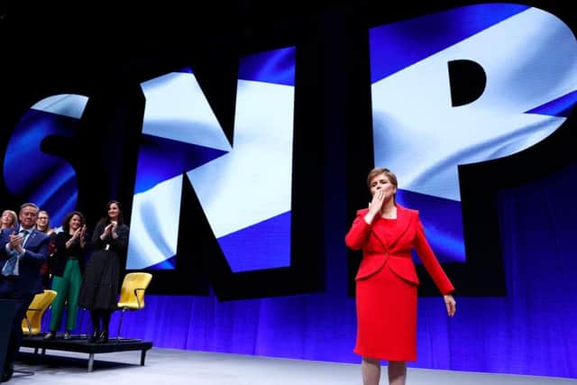 An unpopular Tory government is what First Minister Nicola Sturgeon will prefer, says reader  (Picture: Jeff J Mitchell/Getty Images)