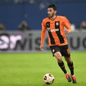 Celtic have been linked with Shakhtar Donetsk left-back Irakli Azarovi. (Photo by Stuart Franklin/Getty Images)