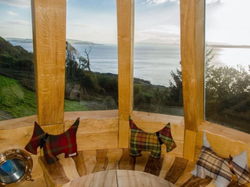 Climb the central tower for a 360 degree view of the coast and countryside.