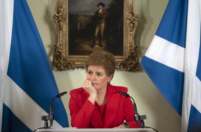 Nicola Sturgeon is trying to use the UK Supreme Court judgement against her plans for a Scottish independence referendum to foster resentment (Picture: David Cheskin-Pool/Getty Images)