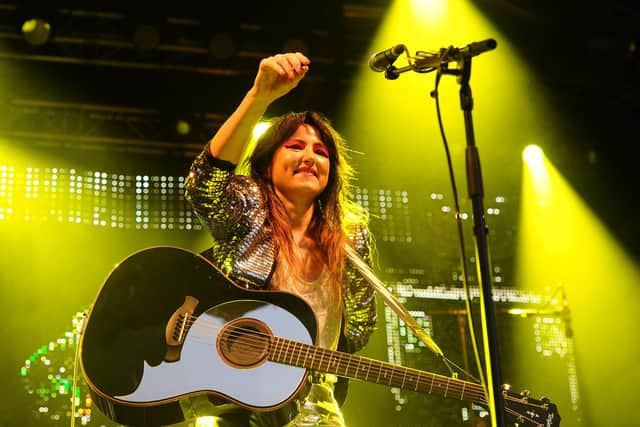 KT Tunstall was honoured with an 'eco award' at the ceremony.