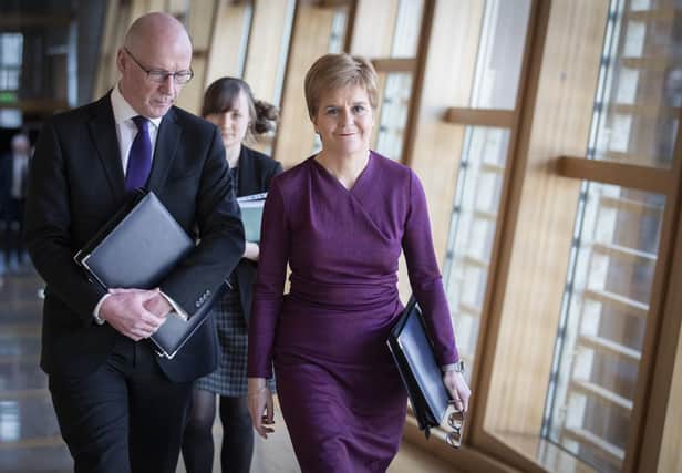 John Swinney is Nicola Sturgeon's number two, but is facing mounting pressure from opposition parties following the exam results controversy.