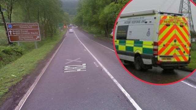A woman has been rushed to hospital after emergency services dealt with ‘medical incident’ on the A82 near Tarbet at around 12.40pm on Thursday, July 15.