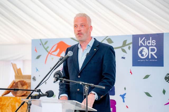 Garreth Wood, co-founder of KidsOR, said that every child has a right to surgery.