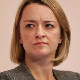 Laura Kuenssberg reportedly in talks to stand down as BBC political editor. (Photo credit: Peter Macdiarmid/Getty Images)