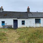 A house in Cullipool, Argyll & Bute, which is a finalist in the ‘Best before and after’ and ‘Best old wreck’ award categories.