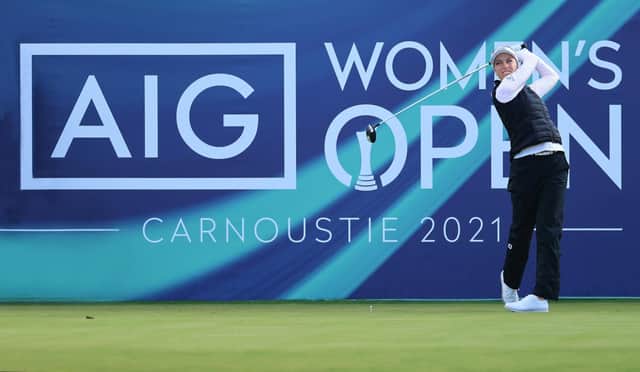 This week's AIG Women's Open at Carnoustie will carry a prize fund of $5.8 million, with the winner earning $870,000. Picture: R&A