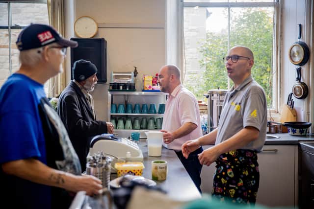 A cafe run by Change Mental Health. The charity is aiming to support more people in a modern, inclusive way