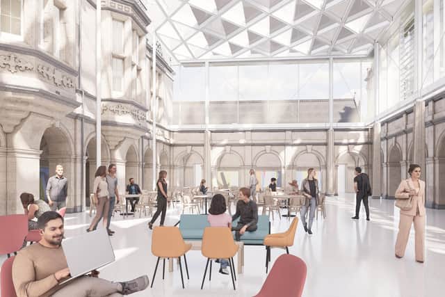 The interior of the New College-Madras courtyard (Pic: Submitted)
