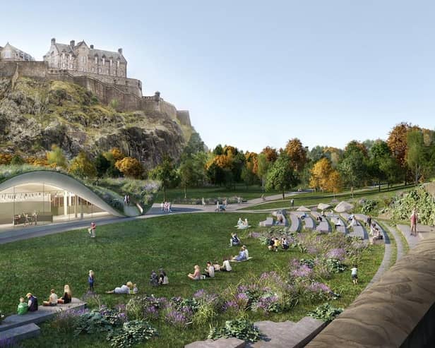 Plans for a replacement for the Ross Bandstand in Princes Street Gardens could be revived after the election if the SNP are returned to power.