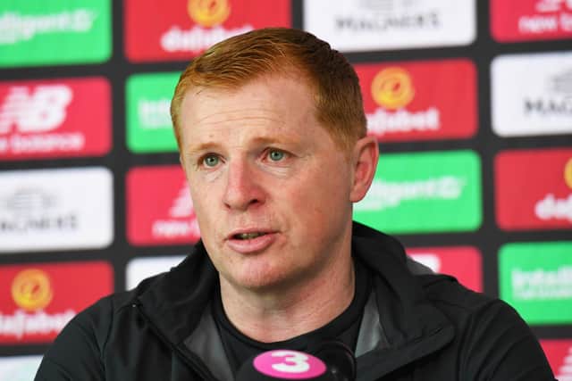 Celtic manager Neil Lennon.