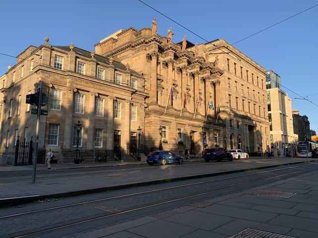 The refurbished former bank that is now Gleneagles Townhouse, now open in St Andrew Square, Edinburgh. Pic: Janet Christie