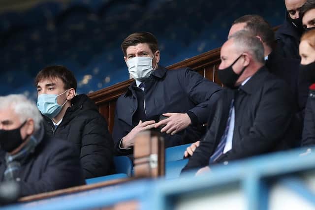 Rangers Manager Steven Gerrard. (Photo by Ian MacNicol/Getty Images)