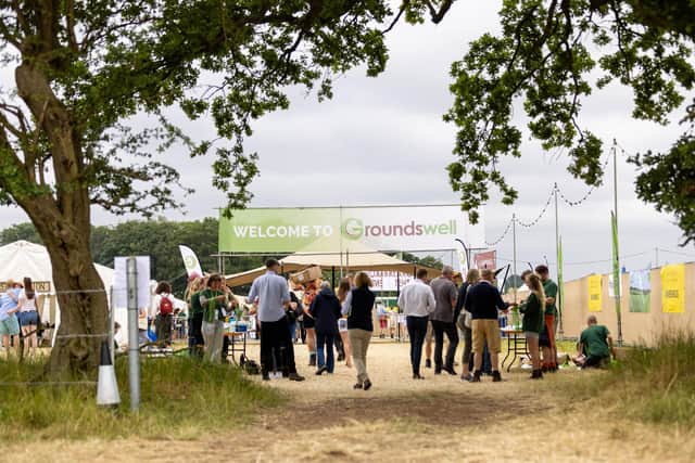 Groundswell is a festival in Hertfordshire celebrating agricultural knowledge and attracts up to some 5,000 people (pic: Sean Ebsworth Barnes)