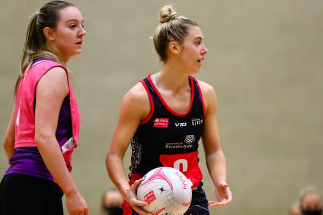 Gia Abernethy believes the Strathclyde Sirens can compete towards the top of the Vitality Netball Superleague.