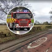 Firefighters were called to two fires in West Lothian on Wednesday afternoon.