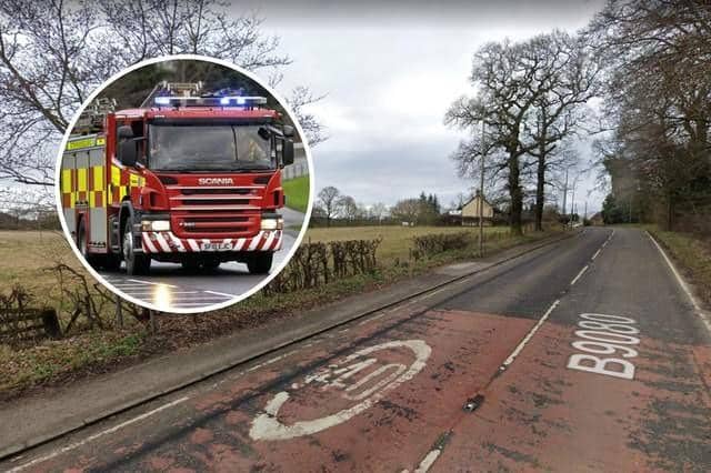 Firefighters were called to two fires in West Lothian on Wednesday afternoon.