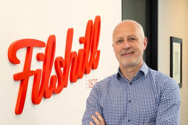 Keith Geddes, chief financial and operating officer at Glasgow-based food and drink wholesaler JW Filshill.