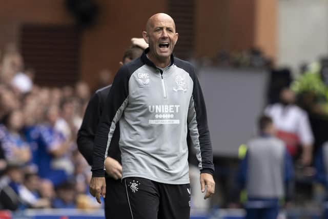 Gary McAllister spent time at Rangers as an assistant coach.