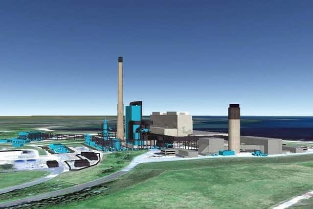 The planned carbon capture development at St Fergus near Peterhead