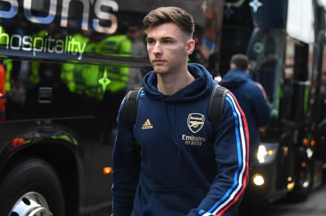 Kieran Tierney has been on the bench in the main for Arsenal and could leave in the summer.