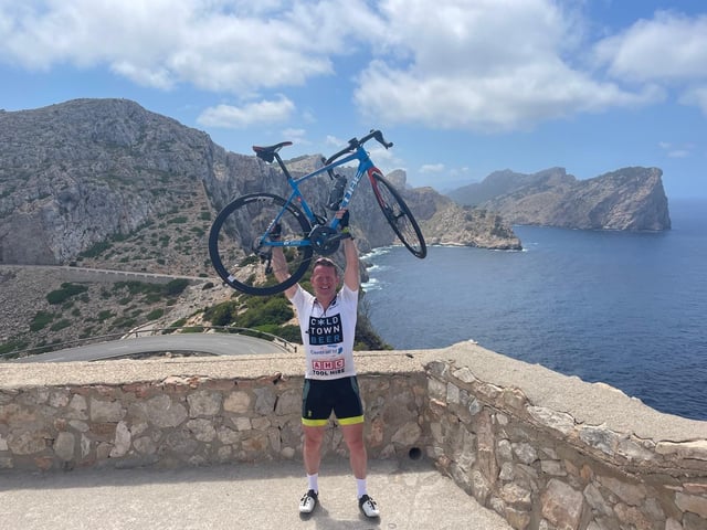 Mr Dreczkowski is no stranger to tests of endurance, having undertaken numerous challenges over the past few years, covering thousands of miles on foot, running and walking, by bike and even swimming