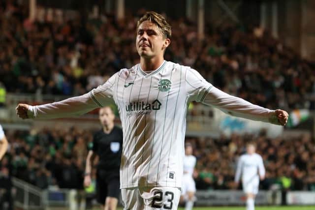 Hibernian's Scott Allan could be permitted to leave.  (Photo by Alan Harvey / SNS Group)