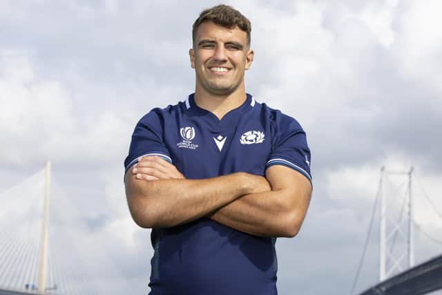 Sam Skinner will start against Georgia as he looks to impress ahead of Scotland's Rugby World Cup opener against South Africa on September 10. (Photo by Ross MacDonald / SNS Group)