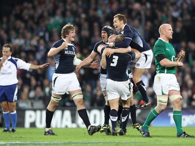 Richie Gray, pictured left, replaced Jim Hamilton early in the second half and there were also appearances from the bench for scrum-half Mike Blair, hooker Scott Lawson, prop Al Dickinson and winger Simon Danielli.