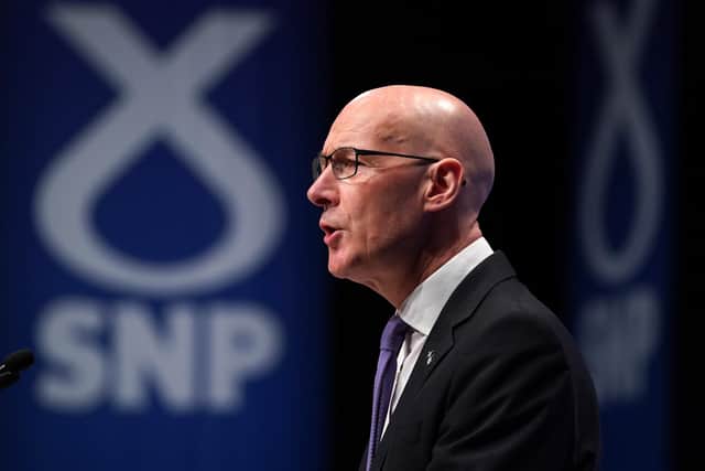 Deputy First Minister John Swinney announced a delay to the emergency budget review.