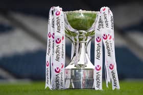 Rangers, Hearts, Hibs and Aberdeen are all bidding to reach the Viaplay Cup final. (Photo by Ross MacDonald / SNS Group)
