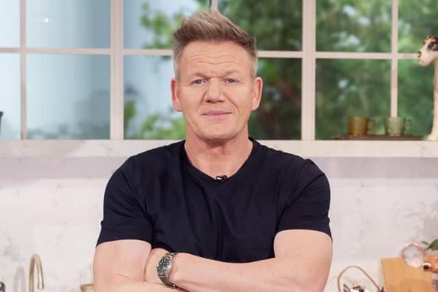 Gordon Ramsay on ITV's 'This Morning' show, October, 2021.