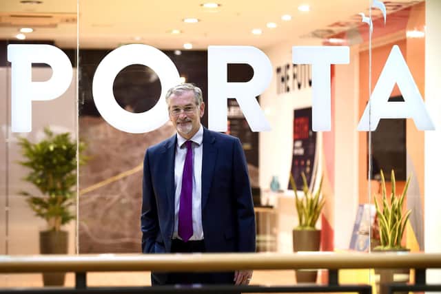 Centre manager Dennis Jones previously explained how the mall was looking to become an outlet destination called Porta. Picture: Lisa Ferguson.