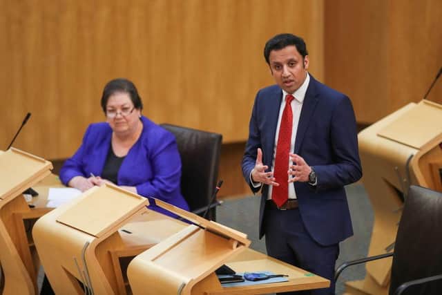 Anas Sarwar said: “The idea that we come through this and go straight into a divisive referendum campaign. I just don’t think it is the right thing to do.” (Photo by Russell Cheyne - Pool/Getty Images)