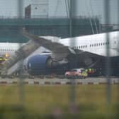 A British Airways plane at Heathrow airport. Hong Kong is to ban all incoming flights from the UK in a bid to prevent further spread of the coronavirus.