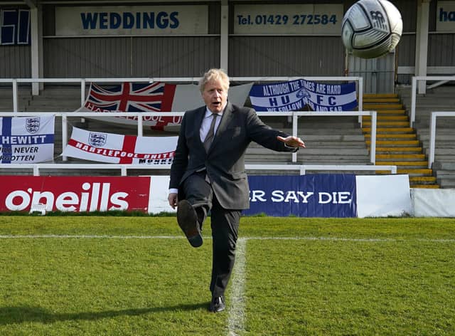 Football has become a political football again with Boris suggesting Ukraine sould be given a World Cup bye